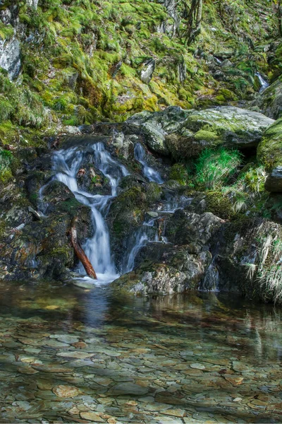 Горный Поток Национальном Парке Сноудония Северном Уэльсе — стоковое фото