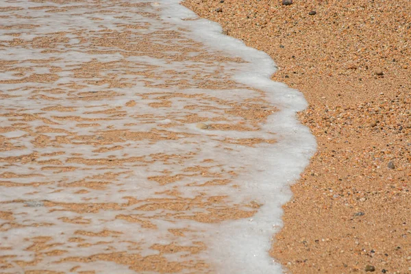 Atlantic Ocean Waves Come Rolling Beach England — Stock Photo, Image