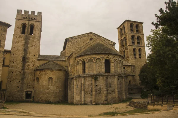 Abbey of St. Peter and St. Paul. France. — Stock Photo, Image