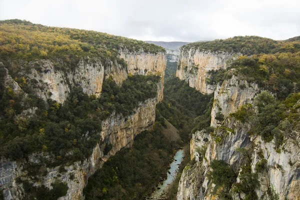 Arbayun Canyon. Navarra. Spanien. — Stockfoto