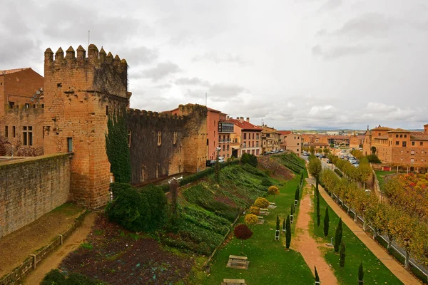 Old Palace. Olite. Navarra. Spanien. — Stockfoto