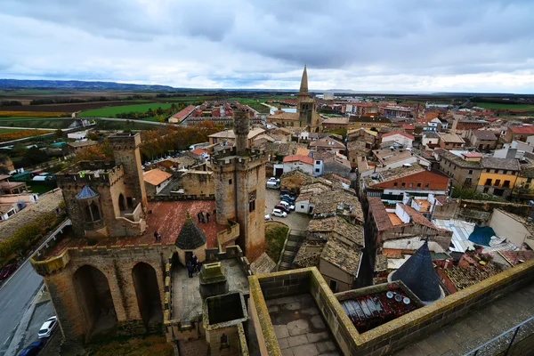 Olite. Navarrassa. Espanja . — kuvapankkivalokuva