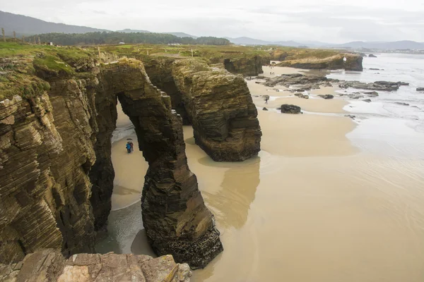 Praia das Catedrais. Lugo. Galizia. Spagna . — Foto Stock