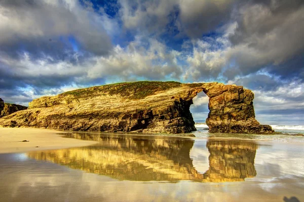 Praia das Catedrais. Lugo. Galizia. Spagna . — Foto Stock