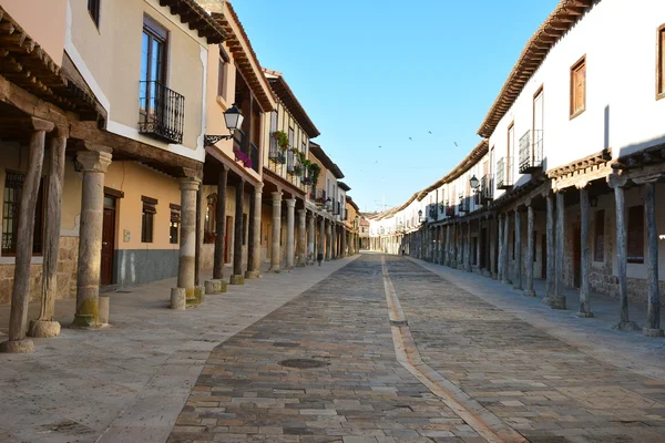 Street. Ampudia. Spain. — Stock Photo, Image