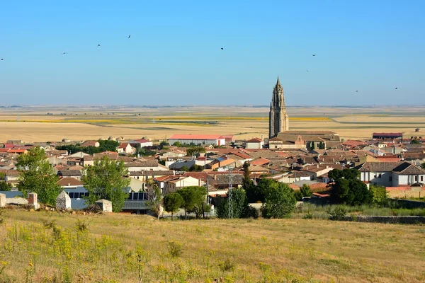 Ampudia. Palencia. Spanien. — Stockfoto