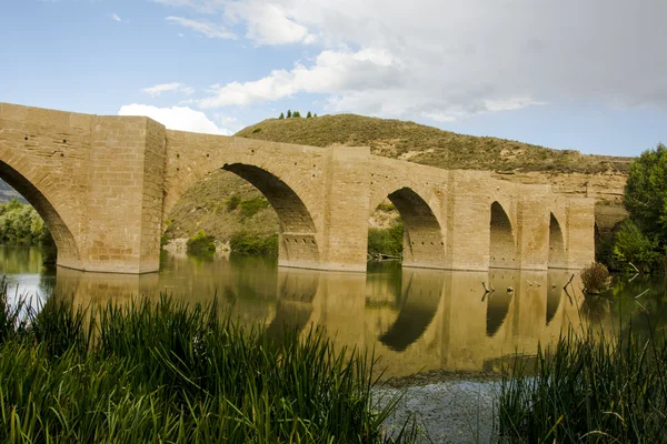 Romann Bridge. Alava. Spain. — Stock Photo, Image