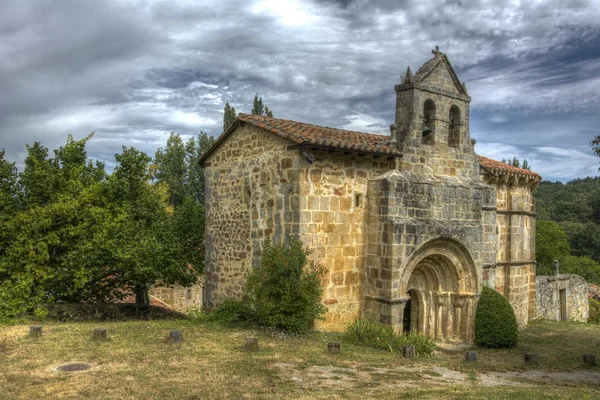 Romaneque kilise. Burgos. İspanya. — Stok fotoğraf