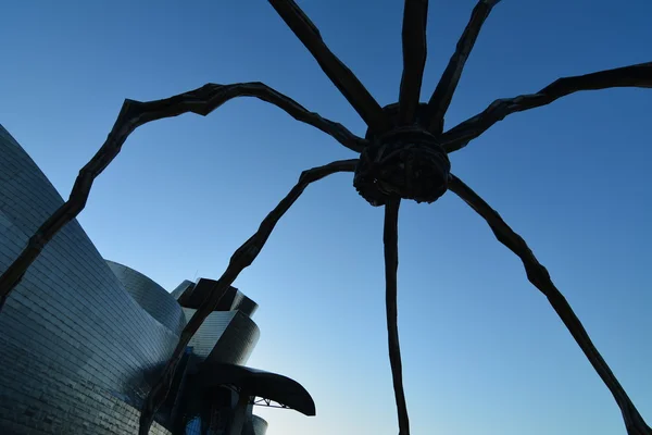 Spider.Guggenheim Bilbao. Hiszpania. — Zdjęcie stockowe