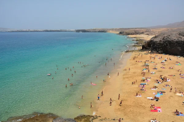 Papagayo Beachs. Spain — Stock Photo, Image