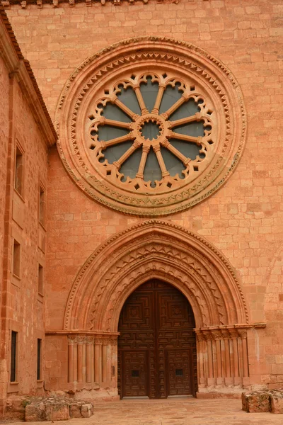 Santa Maria de Huerta. soria. sapin. — Stockfoto