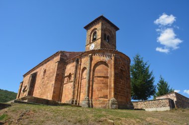 Riocavado de la Sierra. Burgos. İspanya.