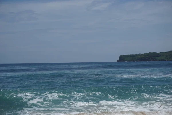 Beautiful Tambakrejo Beach Blitar East Java Indonesia — Stock Photo, Image