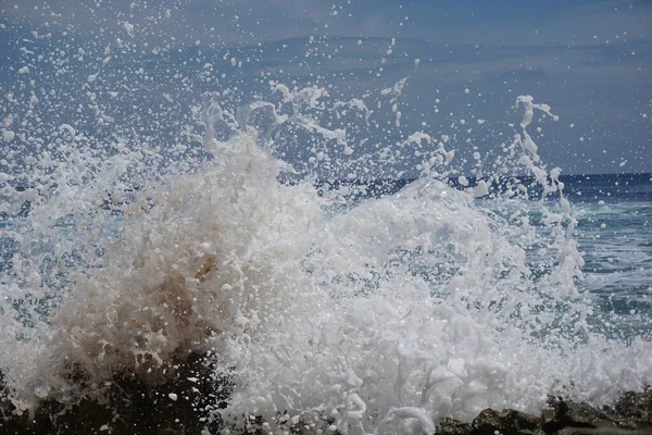 Hermosa Playa Tambakrejo Blitar Java Oriental Indonesia — Foto de Stock