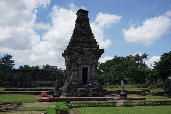 Blitar Java Oriental Indonésia Abril 2021 Templo Penataran Blitar Java — Fotografia de Stock