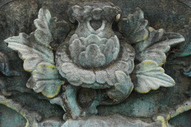 Taşın üzerindeki güzel rahatlama