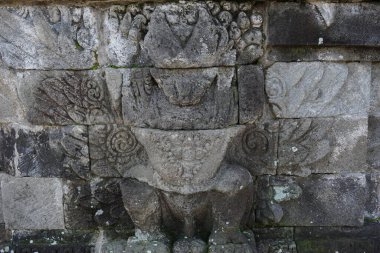 Penataran Tapınağı, Blitar, Doğu Java Endonezya Taşı 'ndaki antik rahatlama