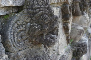 Penataran Tapınağı, Blitar, Doğu Java Endonezya Taşı 'ndaki antik rahatlama