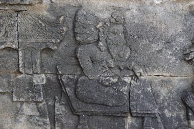 Penataran Tapınağı, Blitar, Doğu Java Endonezya Taşı 'ndaki antik rahatlama