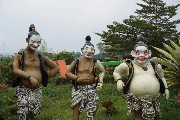 Het Natuurlijke Toerisme Van Cafe Sawah Pujon Kidul Malang Cafe — Stockfoto