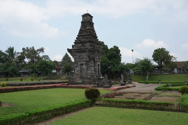 Hermoso Templo Penataran Blitar Java Oriental Indonesia — Foto de Stock