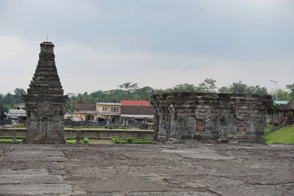 Hermoso Templo Penataran Blitar Java Oriental Indonesia — Foto de Stock