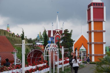 Flora San Terra Malang Şehri, Doğu Java, Endonezya