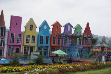 Flora San Terra Malang Şehri, Doğu Java, Endonezya