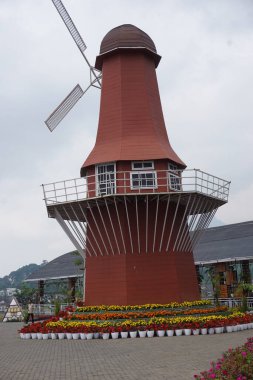 Flora San Terra Malang Şehri, Doğu Java, Endonezya