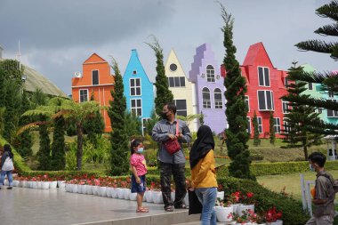Flora San Terra Malang Şehri, Doğu Java, Endonezya