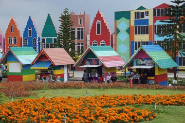 Flora San Terra Malang Şehri, Doğu Java, Endonezya