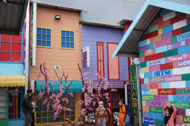 Flora San Terra Malang Şehri, Doğu Java, Endonezya