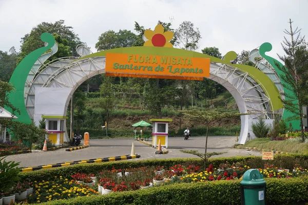 Kilátás Flora San Terra Malang City Kelet Jáva Indonézia — Stock Fotó