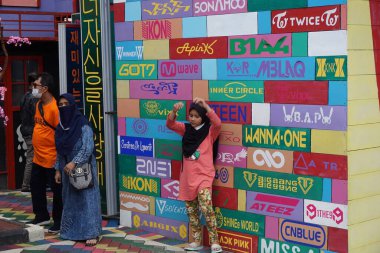 Flora San Terra Malang Şehri, Doğu Java, Endonezya