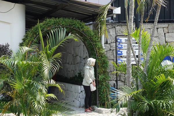 Der Besucher Des Heha Himmels Sieht Tourismusobjekt Indonesien — Stockfoto