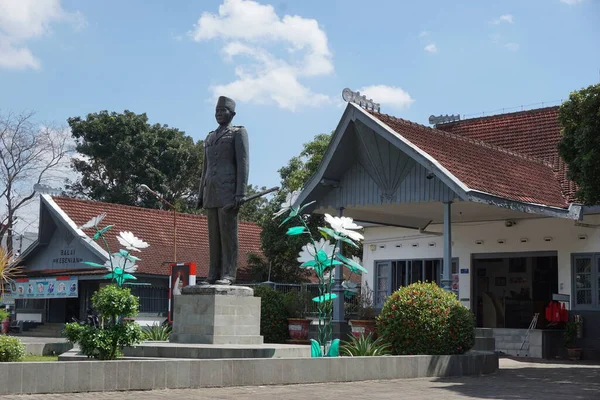 Gebang Palats Istana Gebang Hemvist Sukarno Blitar — Stockfoto