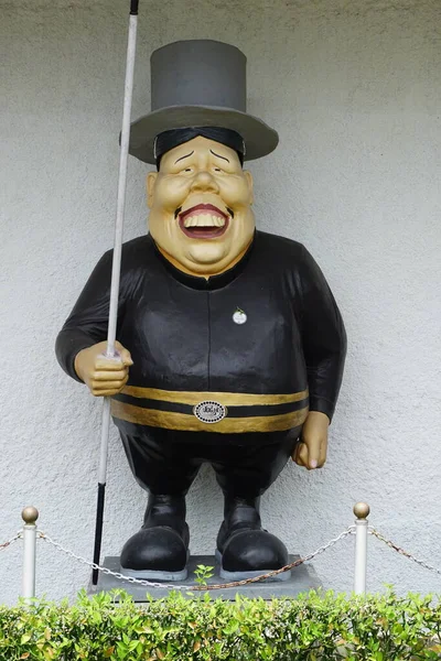 Statue Ancient Javanese Soldier — Stock Photo, Image