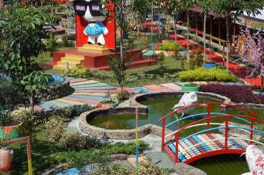 Kediri, Doğu Java, Endonezya 'da Kore Fantezisi' nin bir parçası