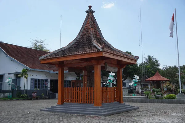 Καφέ Kenthong Robyong Στο Istana Gebang Blitar — Φωτογραφία Αρχείου