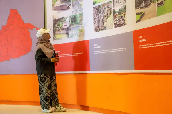 Asyalılar tarihi eser koleksiyonlarını görmek için müzeleri ziyaret ederler..