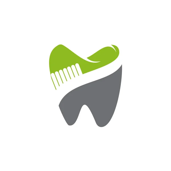 Ikona Ikony Szczoteczki Zębów Projekt Wektor Szablon — Wektor stockowy