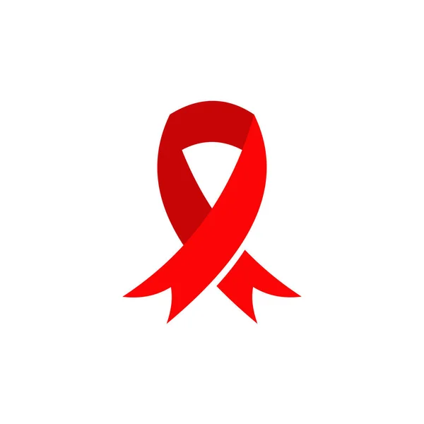World Aids Logo Design Vector Template — Archivo Imágenes Vectoriales
