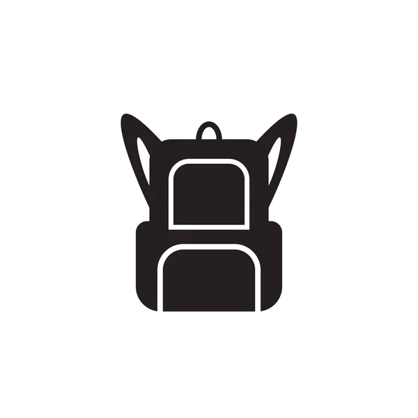 Bag Pack Logo Design Vector Template — Stock Vector