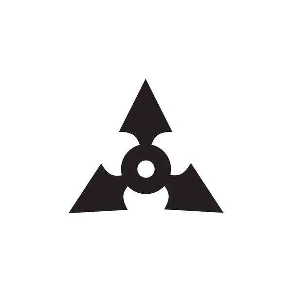 Ninja Dart Logo Design Vektor Vorlage — Stockvektor