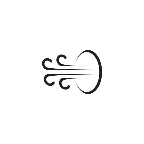 Шаблон Векторного Дизайну Логотипу Іконок Вітру — стоковий вектор