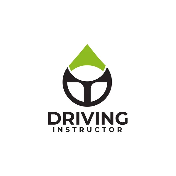 Πρότυπο Φορέα Σχεδιασμού Λογότυπων Μαθημάτων Οδήγησης — Διανυσματικό Αρχείο