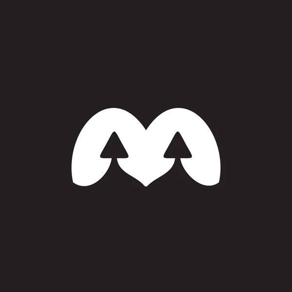 Bokstäver Rörelse Logotyp Design Vektor Mall — Stock vektor