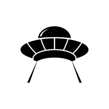UFO simge logo tasarım vektör şablonu