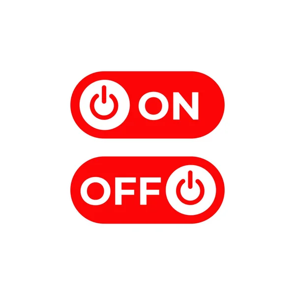 Button Icon Vector Logo Design — Stockový vektor