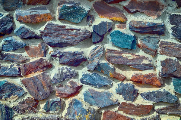 La textura en forma de una pared de cuarzo de color — Foto de Stock